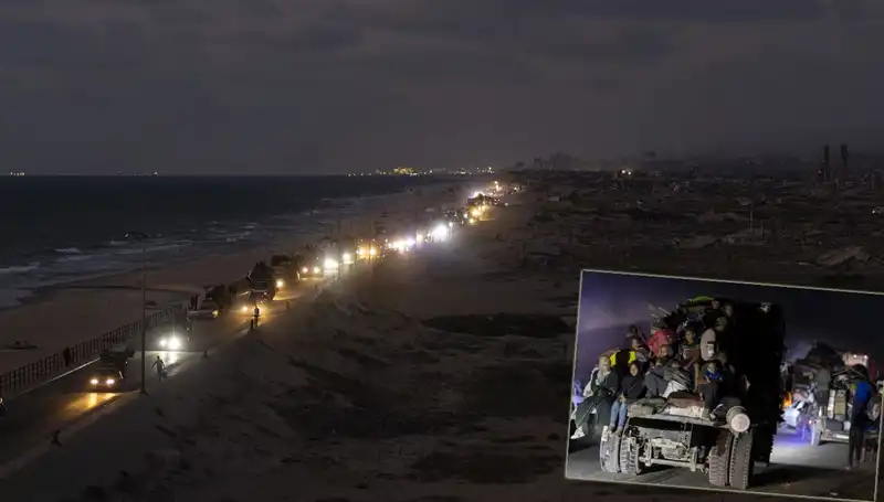 Gazze'de Yeni Göç Dalgası: Savaşın Gölgesindeki Yaşam Mücadelesi