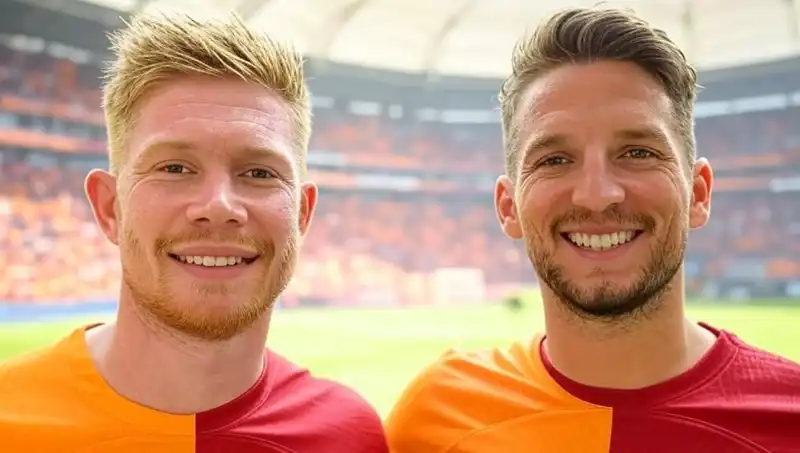 Galatasaray, Kevin De Bruyne İçin Dries Mertens’i Aracılık Yapmaya Davet Ediyor