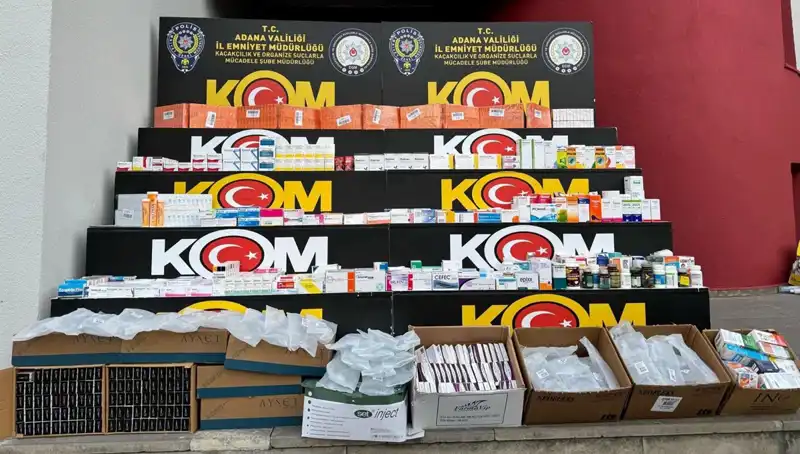 Adana'da Yasa Dışı İlaç Operasyonu: 5 Kişi Gözaltına Alındı