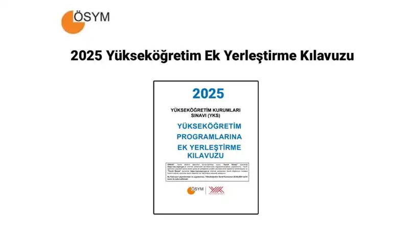 Yükseköğretim Ek Yerleştirme Kılavuzu 2025: Tüm Detaylar Burada!