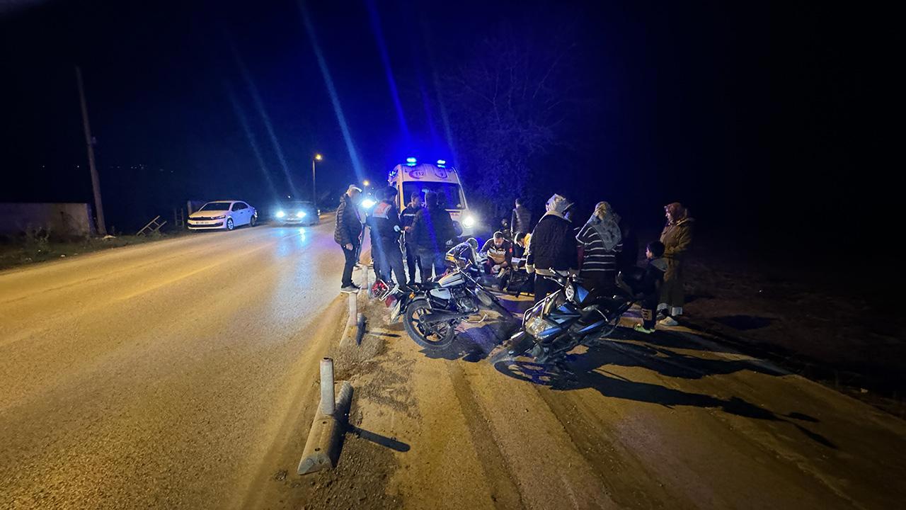 Motosikletlerin Karıştığı Kazalarda Can Kaybı Yaşandı