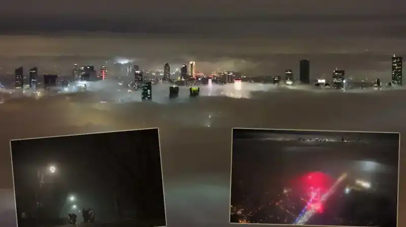 İstanbul'un Eşsiz Güzellikleri Sis Perdesinin Ardında Gizlendi