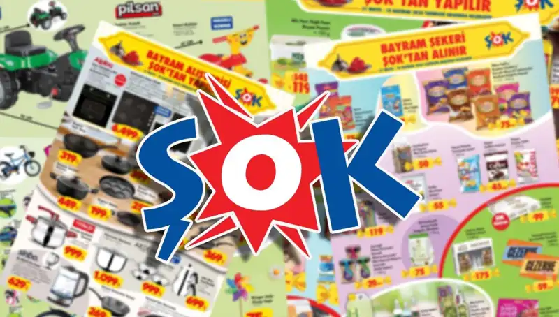 ŞOK Marketlerde Bayram Havası Estiren Aktüel Ürünler Listesi