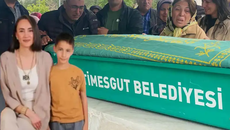 Merve Öğretmen'in Oğluna Duygusal Veda Anları Görüntülendi