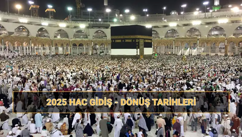 2025 Yılı Hac Tarihleri ve Fiyatları: Hac Yolculuğunuz İçin Bilmeniz Gerekenler