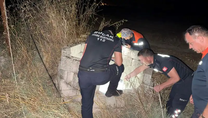 Burdur'da Kuyuya Düşen Kedi İtfaiye Ekiplerince Başarıyla Kurtarıldı