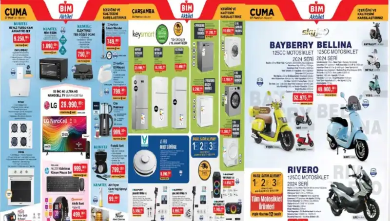 BİM’de Aktüel İndirimler Yarın Başlıyor: Kaçırılmayacak Fırsatlar!
