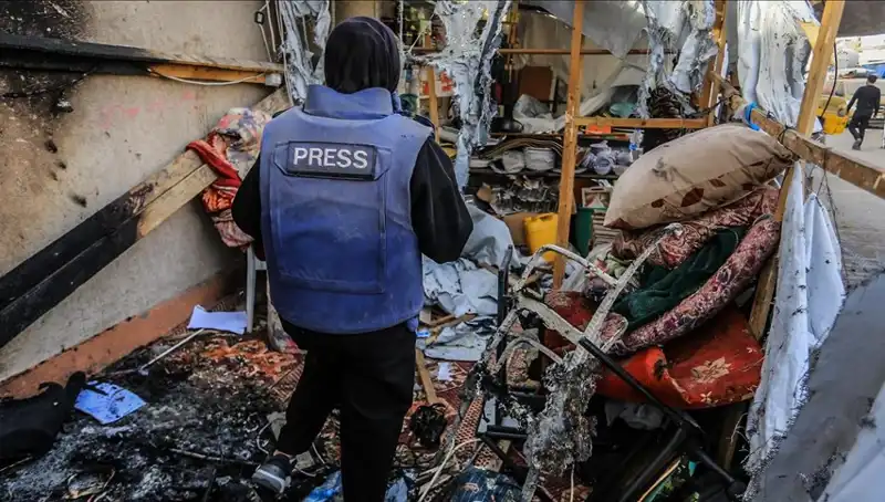 İsrail’den Şok Açıklama: Gazetecilerin Çadırı Hedef Alındı